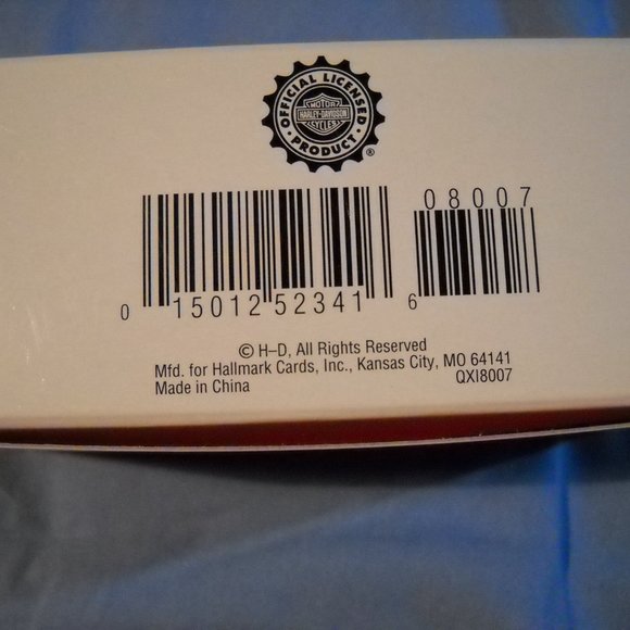 VINTAGE 1999 Hallmark Harley Davidson 1997 Heritage Spring w/1999paint scheme #1 - Picture 7 of 8